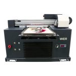 ए 4 डीटीजी फ्लॅटबेड सूती फॅब्रिक प्रिंटर टी-शर्ट प्रिंटिंग मशीन